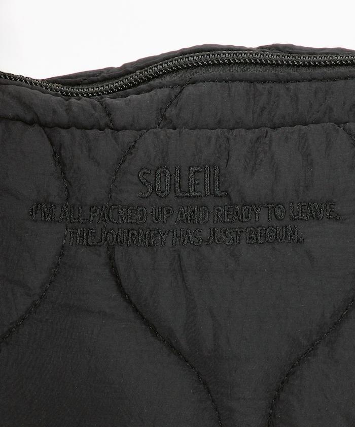 [《PEANUTS》] 絎縫小號單肩包