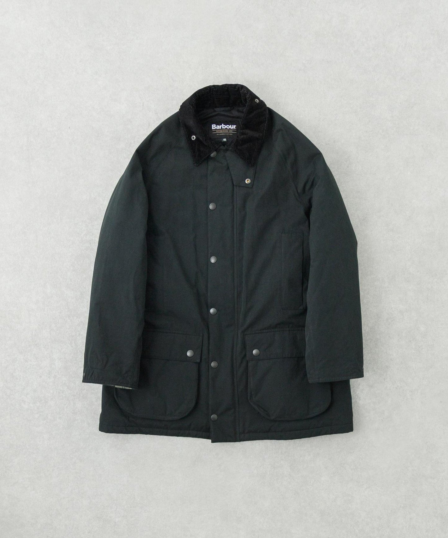 Barbour×URBAN RESEARCH 加厚寬鬆BEAUFORT夾克