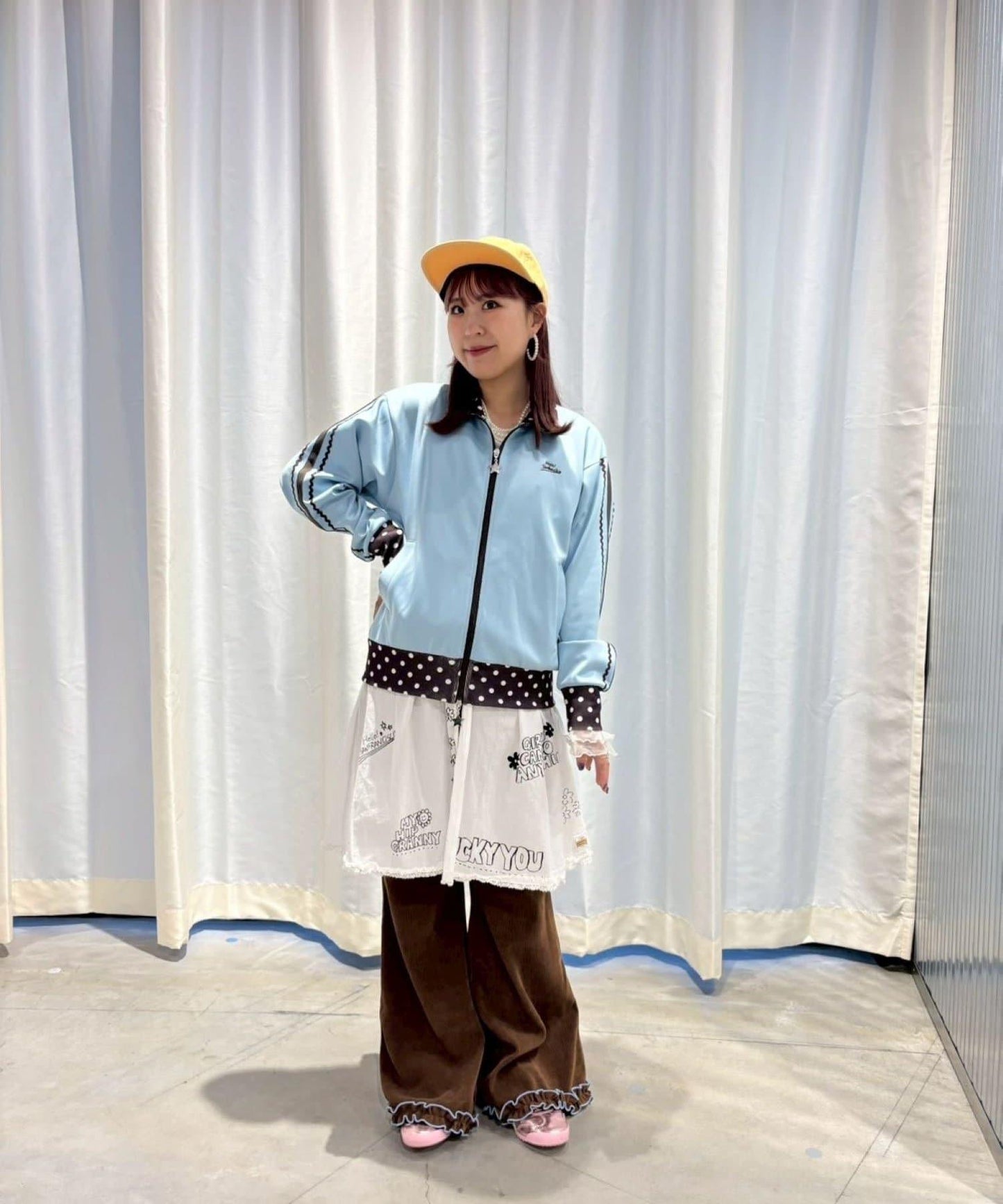 ◇12/24&25限定◇【momo聯名】【HELLO.SANFRANCISCO/哈嘍舊金山】拼色運動夾克