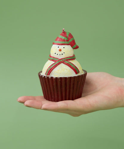 手工蠟燭杯子蛋糕