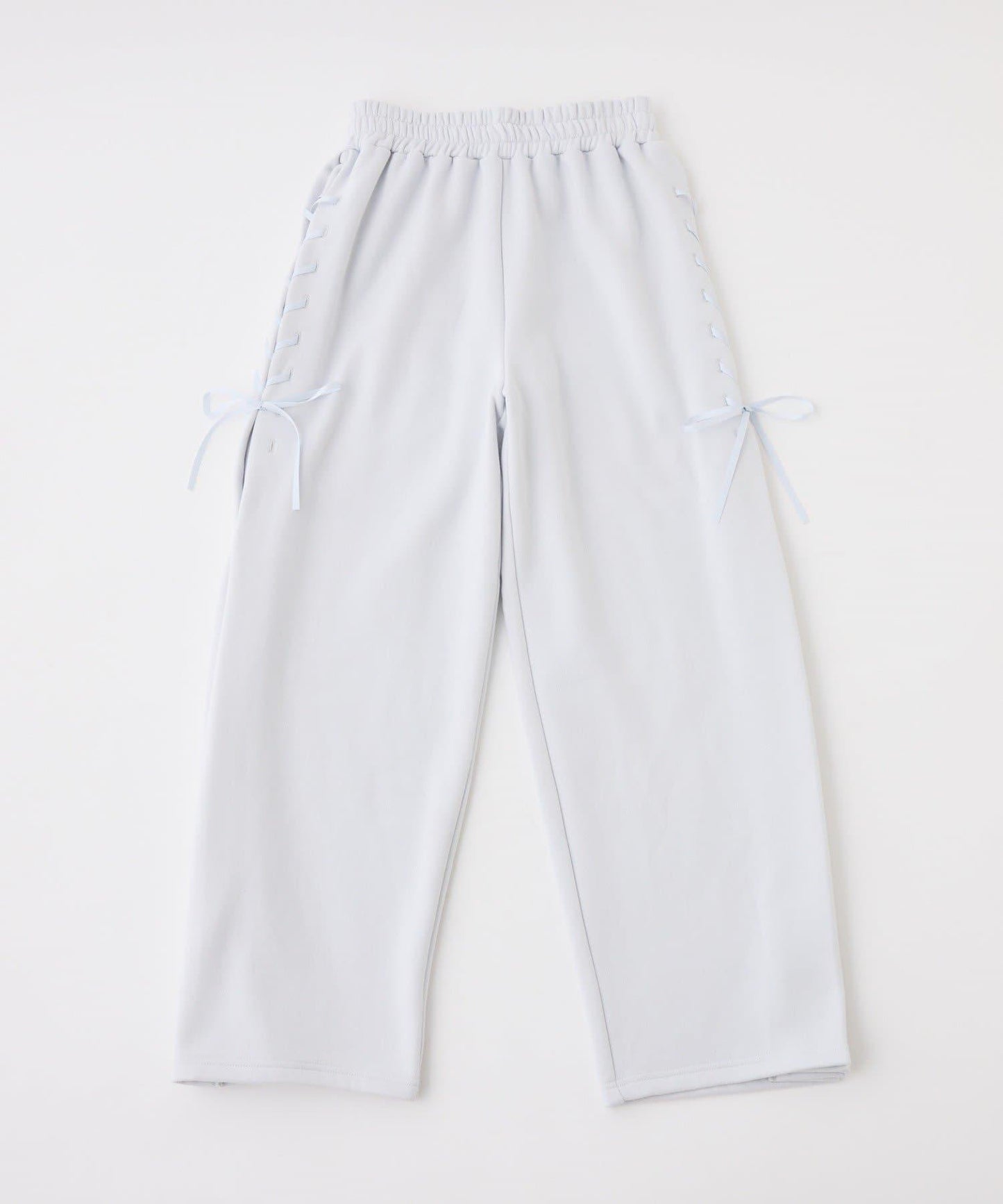 【可成套搭配】繫帶剪裁長褲