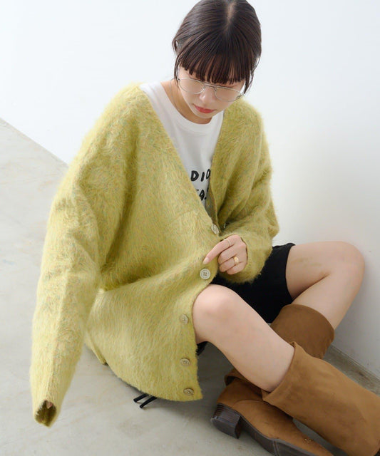 【WHIMSIC/2尺碼可選】長毛針織開衫