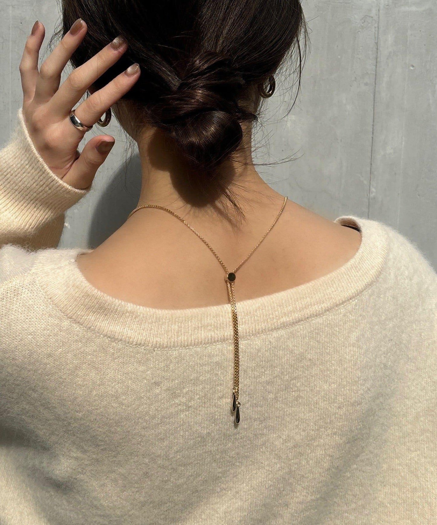 設計鏈條滑動項鍊