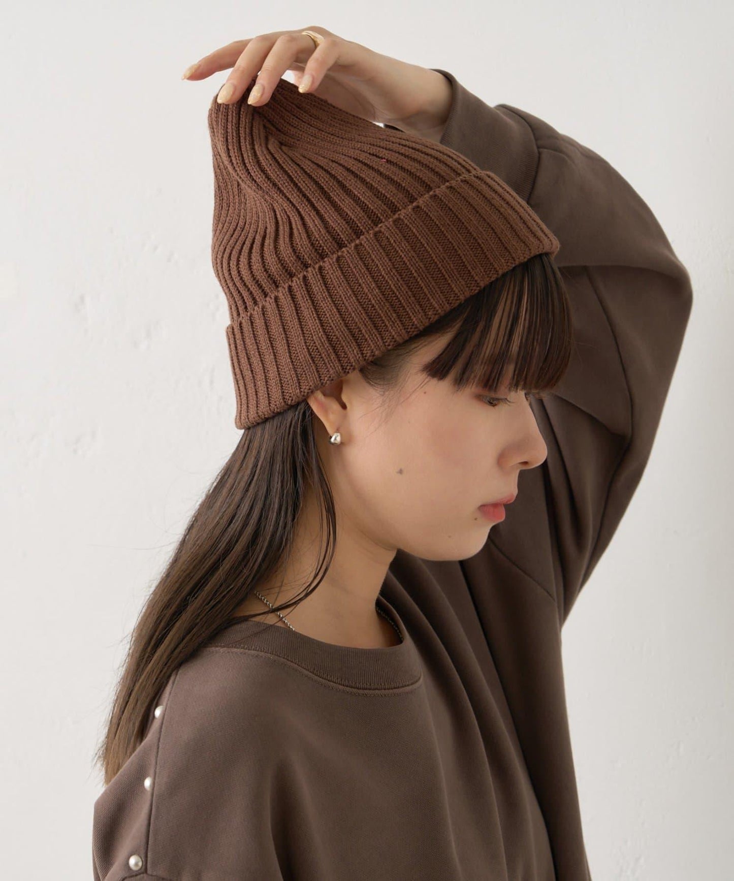 【WHIMSIC】羅紋針織帽