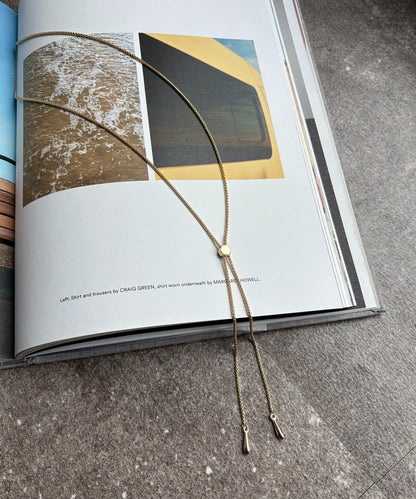 設計鏈條滑動項鍊