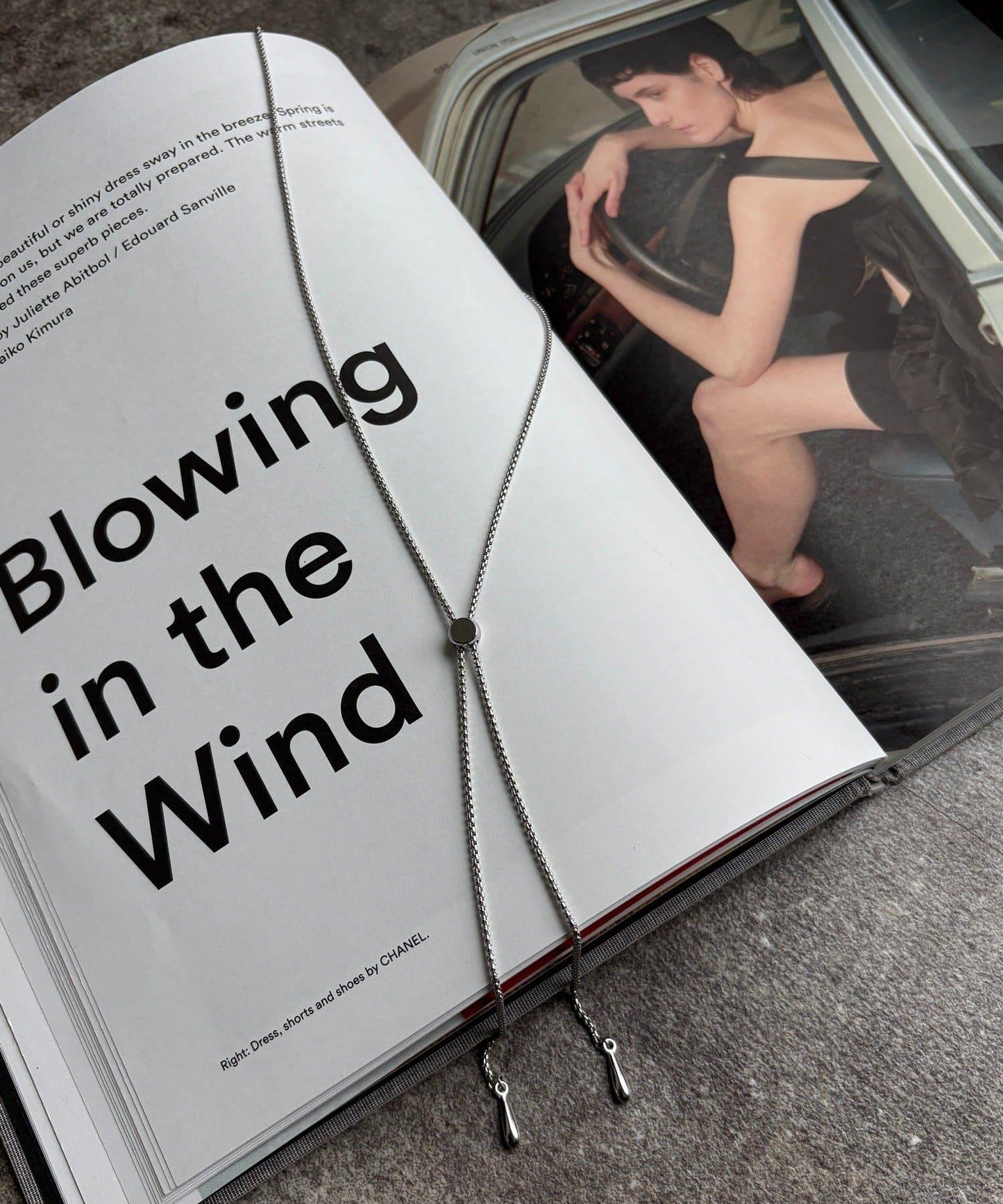 設計鏈條滑動項鍊