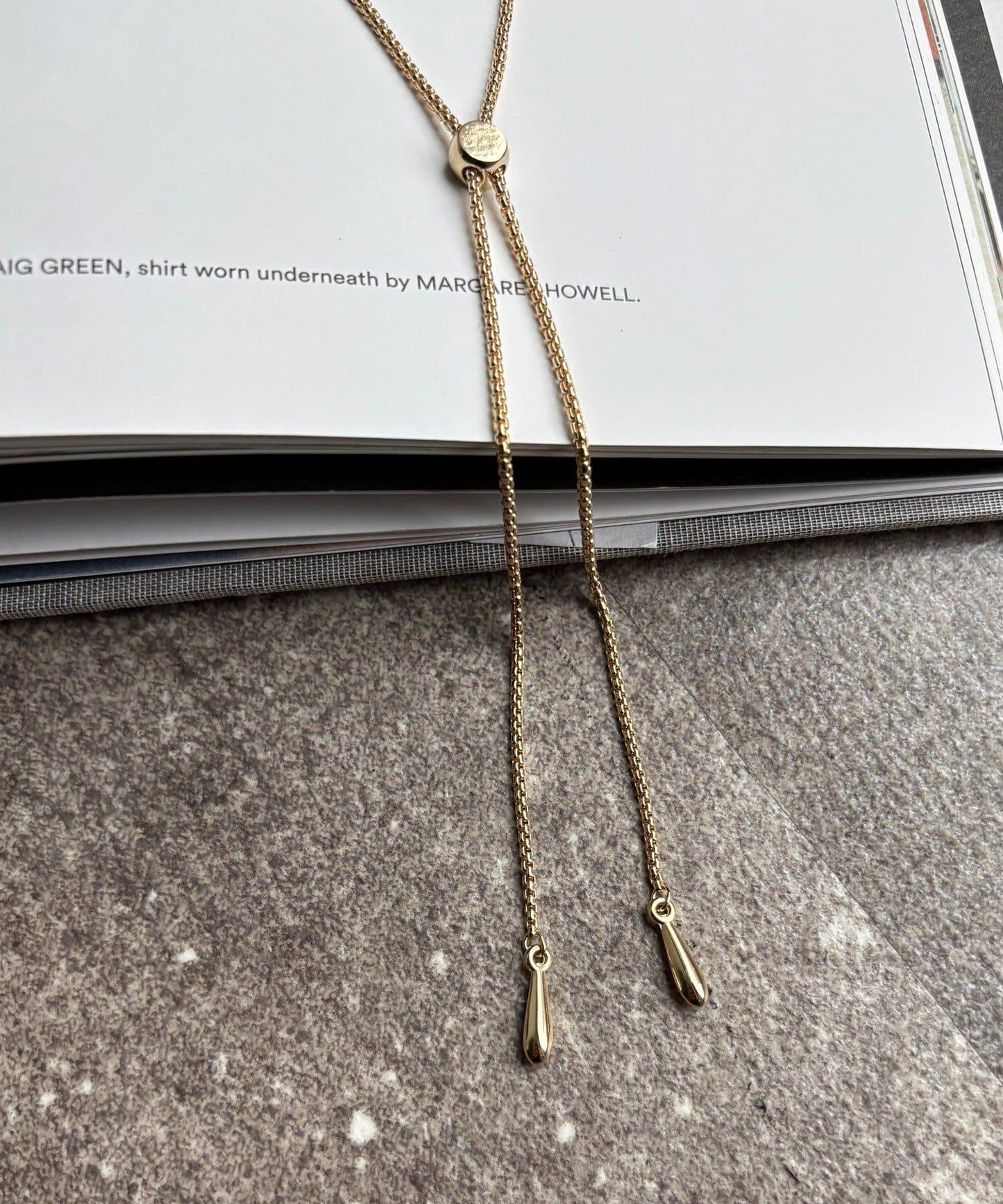 設計鏈條滑動項鍊