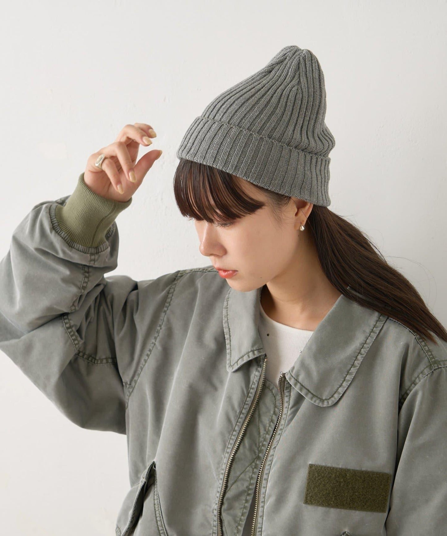 【WHIMSIC】羅紋針織帽