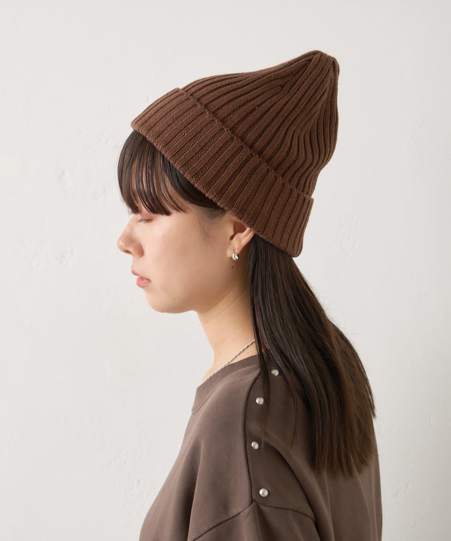 【WHIMSIC】羅紋針織帽