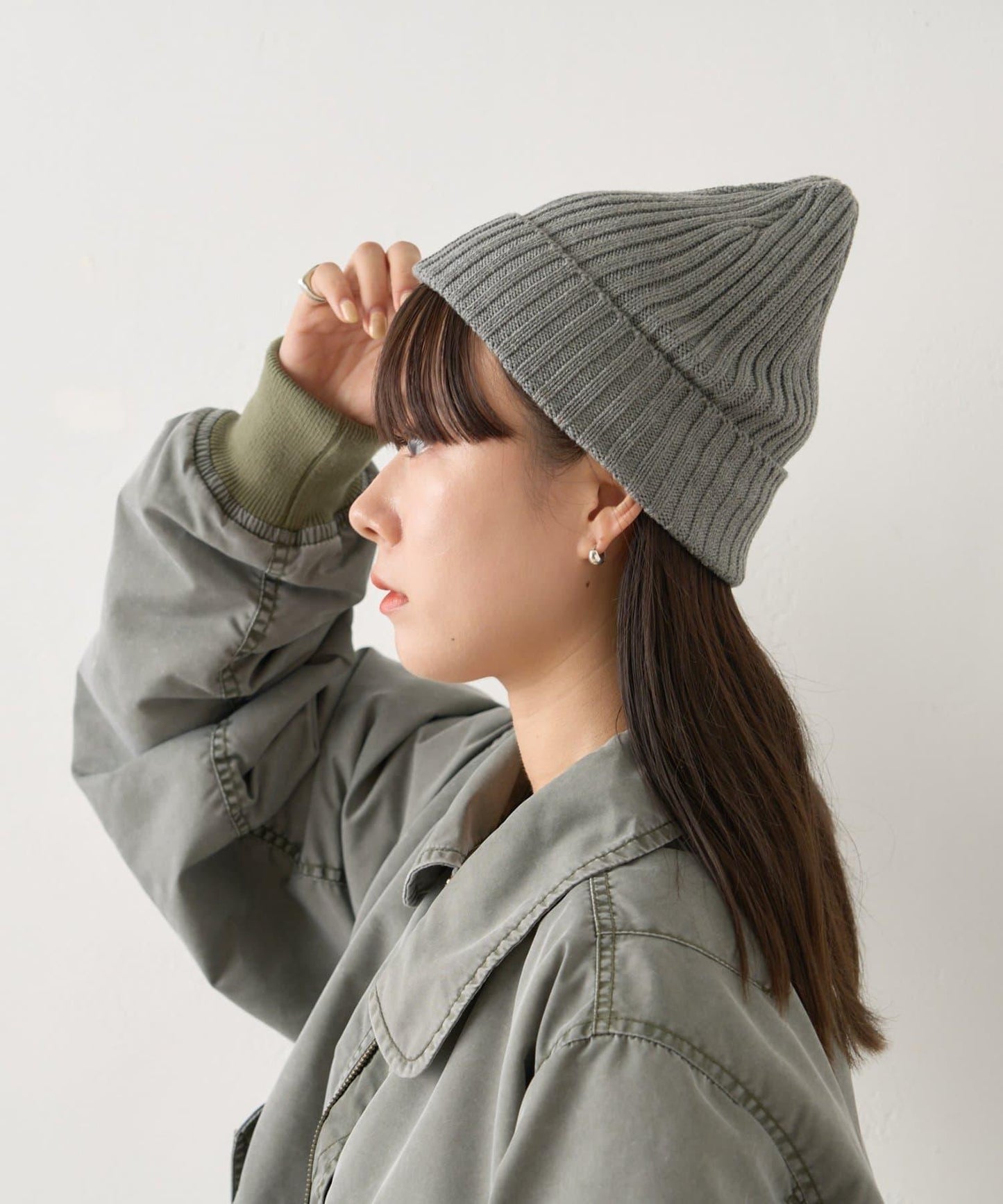 【WHIMSIC】羅紋針織帽