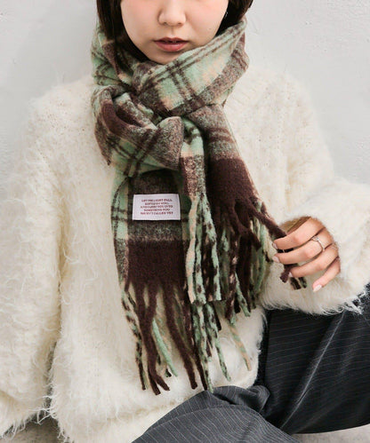 格紋圍巾