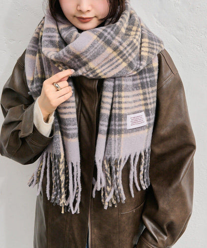 格紋圍巾
