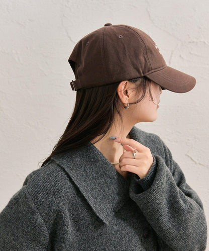 桃子圖案刺繡棒球帽