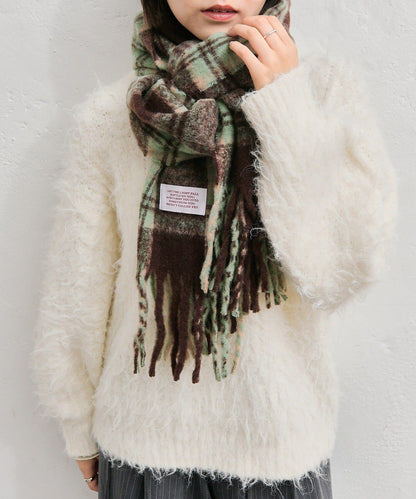 格紋圍巾