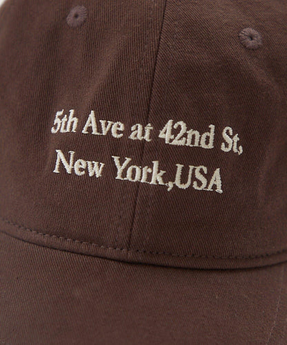 桃子圖案刺繡棒球帽