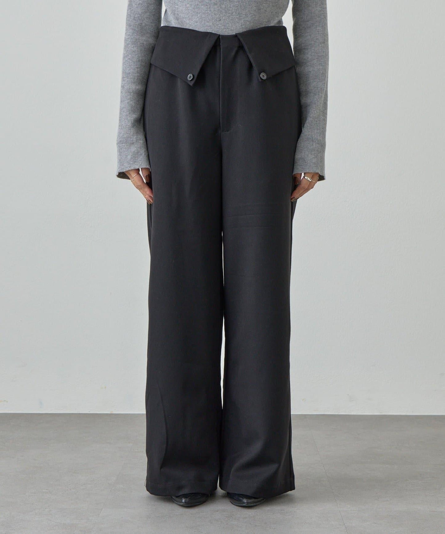 2WAY腰部設計褲子