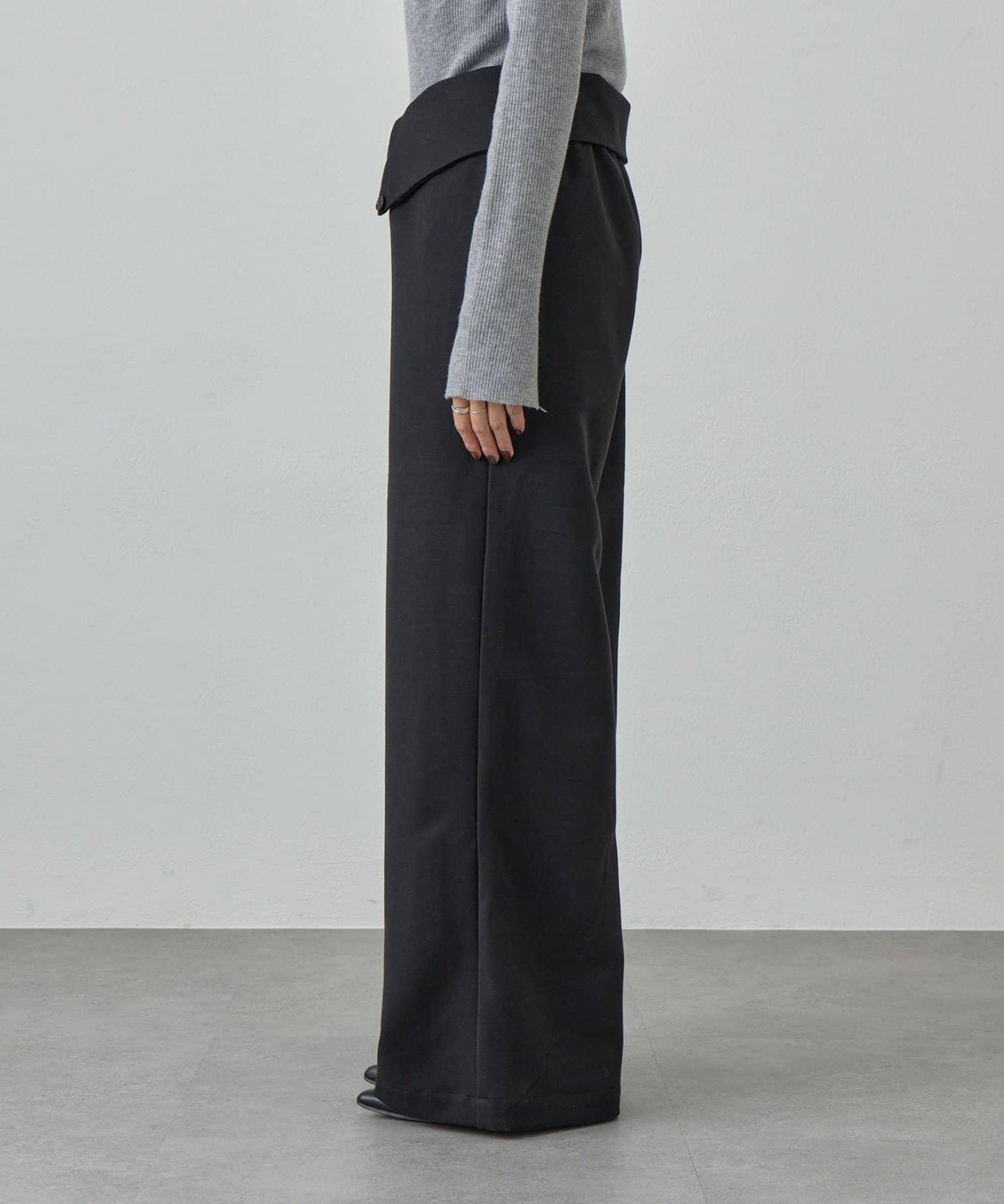 2WAY腰部設計褲子