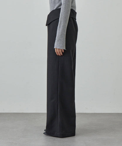 2WAY腰部設計褲子