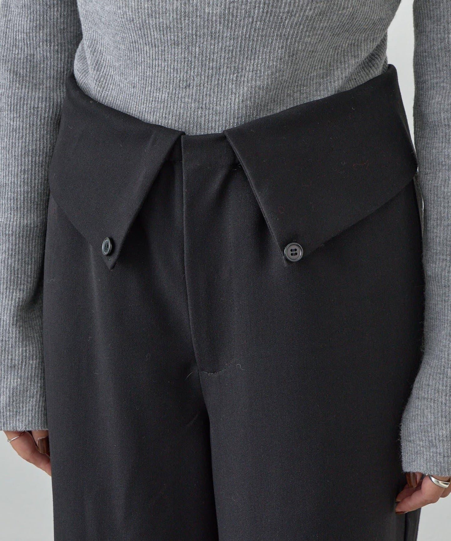 2WAY腰部設計褲子