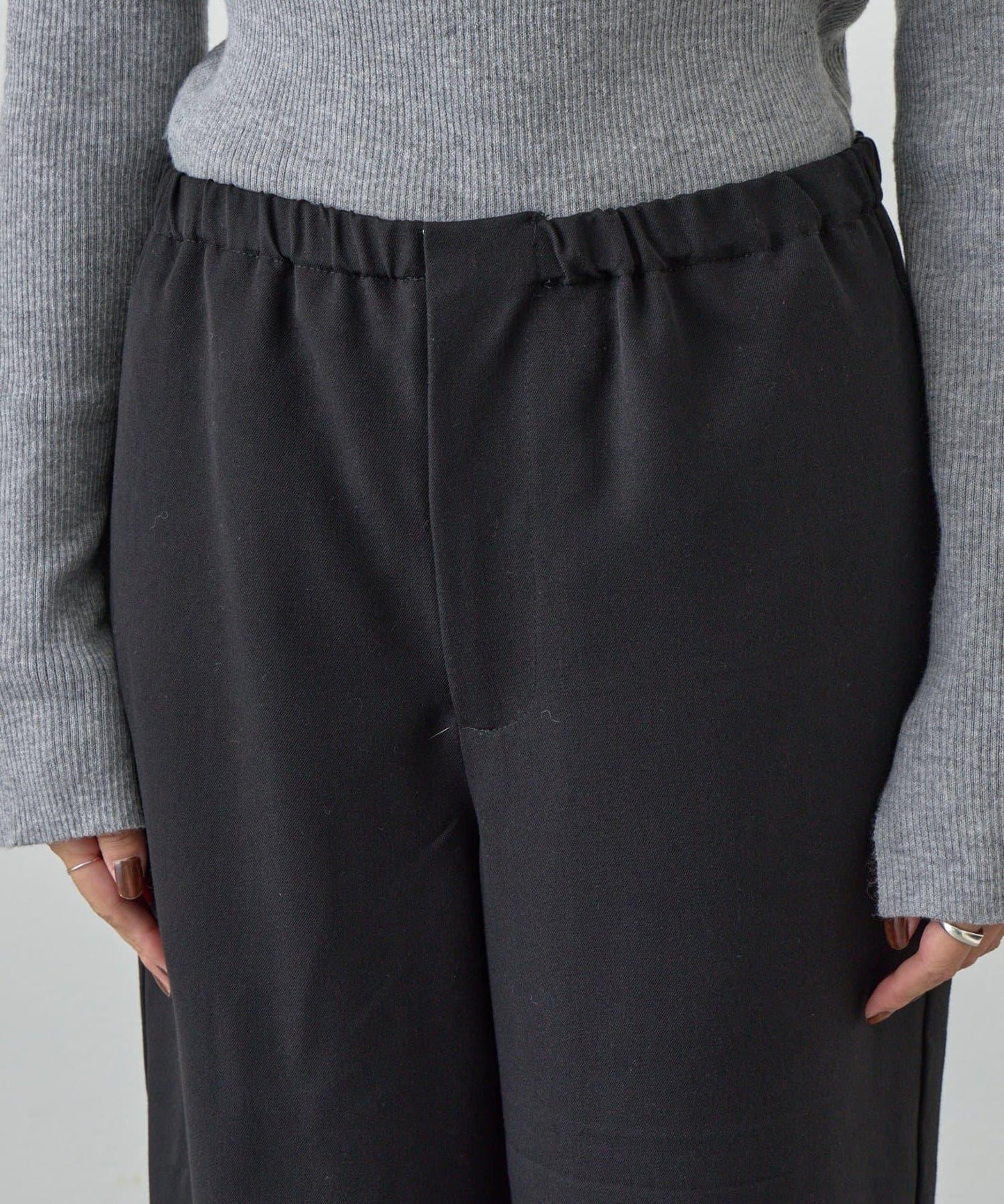 2WAY腰部設計褲子