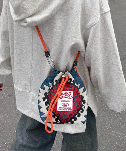 【SOUNDSGOOOOD】提花布束口包