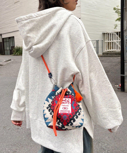 【SOUNDSGOOOOD】提花布束口包