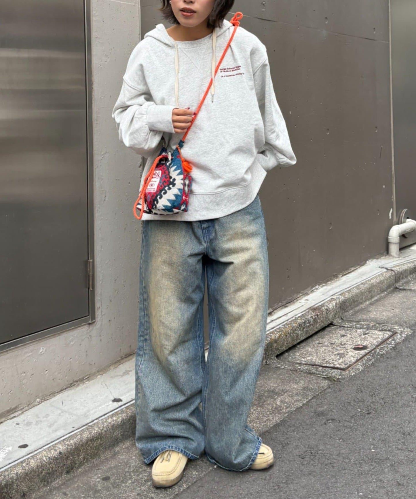 【SOUNDSGOOOOD】提花布束口包