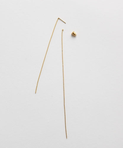 【THE PAUSE】2WAY鏈條耳環