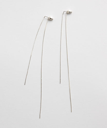 【THE PAUSE】2WAY鏈條耳環