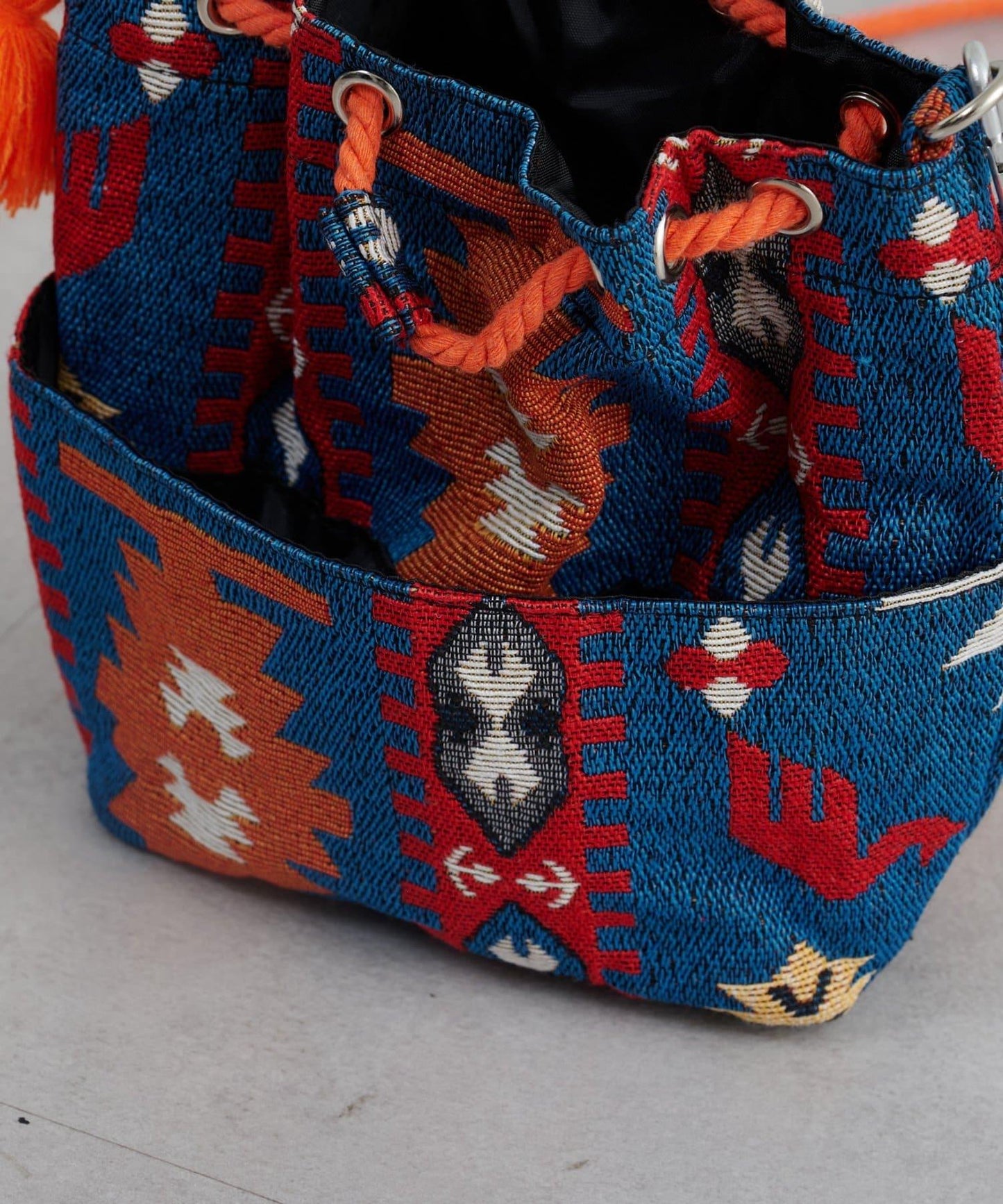 【SOUNDSGOOOOD】提花布束口包