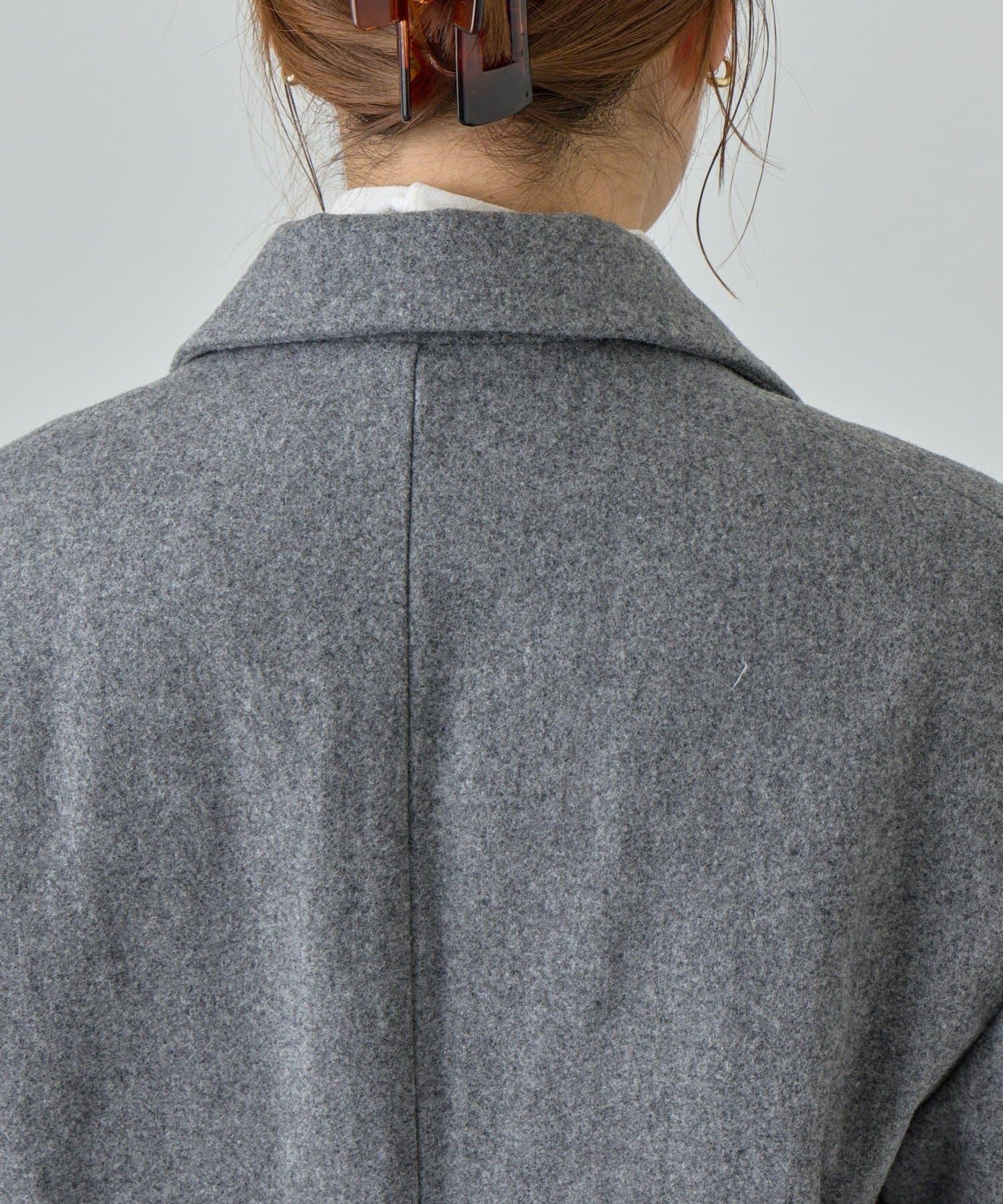 羊毛寬鬆西裝夾克