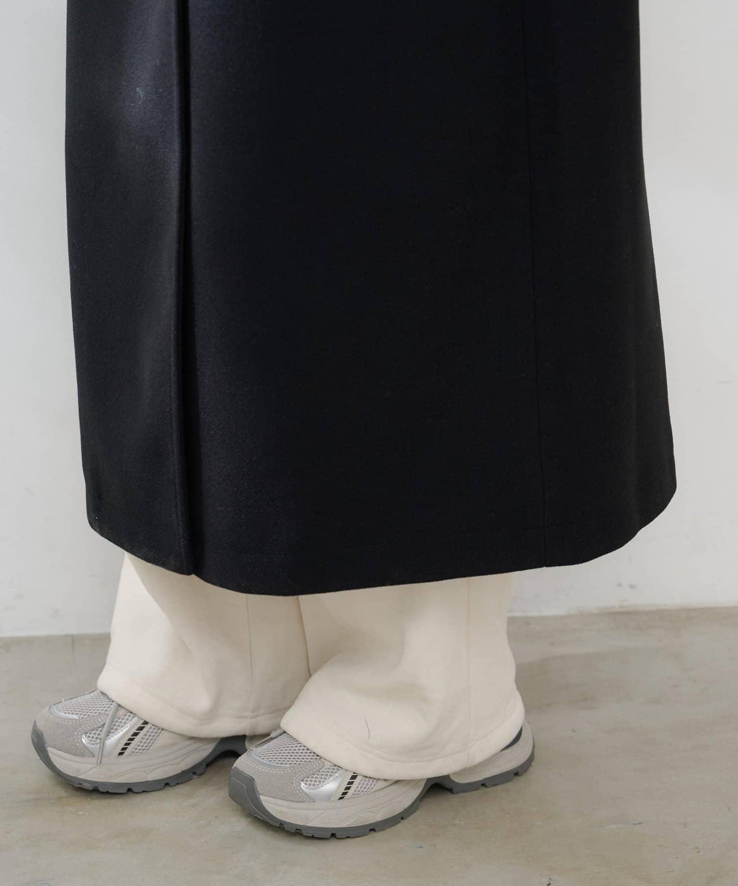 羊毛感雙排扣切斯特大衣