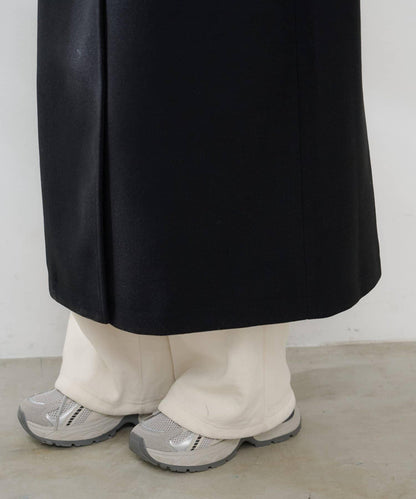 羊毛感雙排扣切斯特大衣