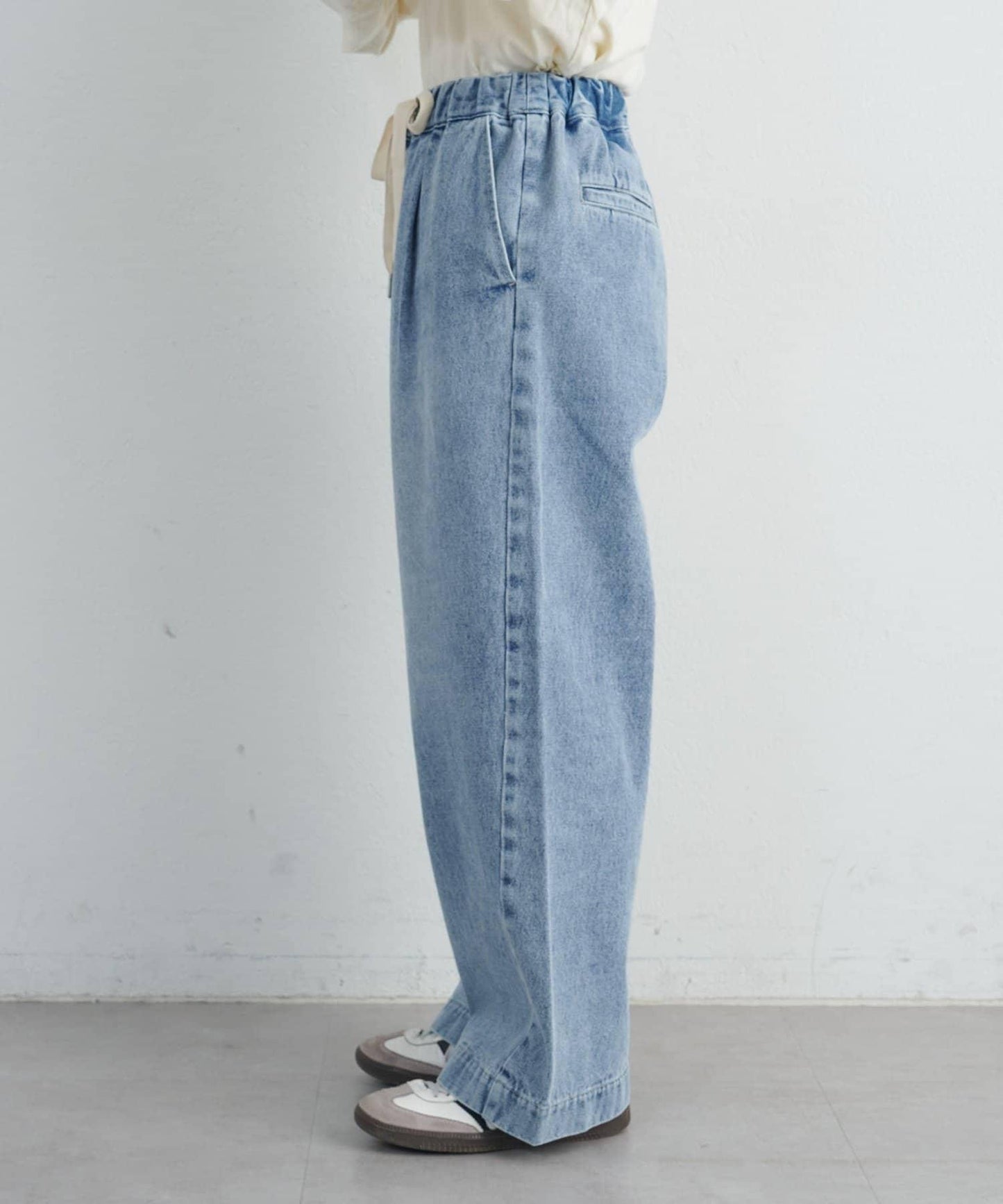日常寬鬆牛仔褲
