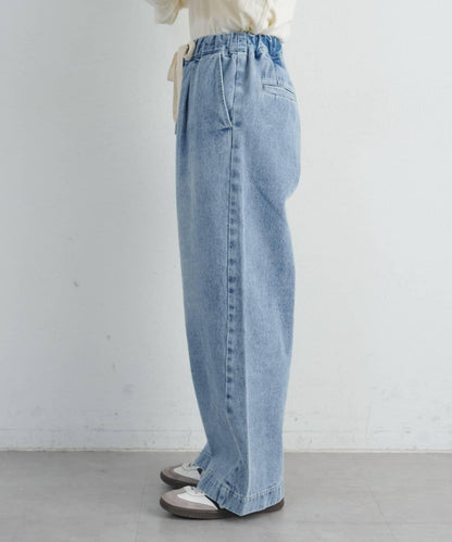 日常寬鬆牛仔褲