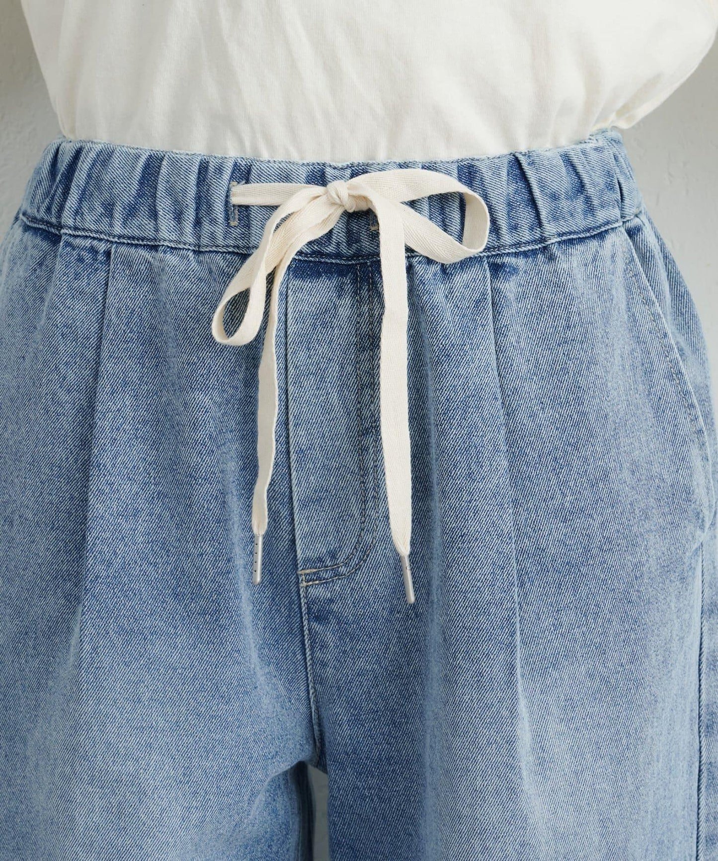 日常寬鬆牛仔褲