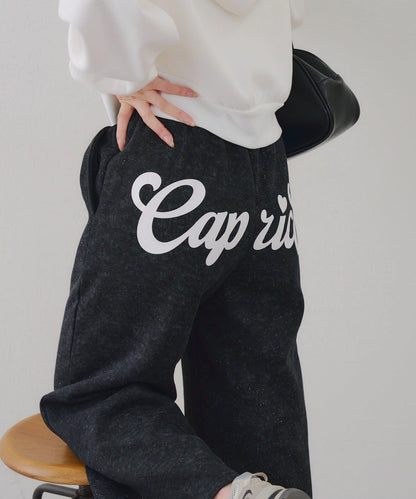 背面印花【RMAF】亮片休閒褲