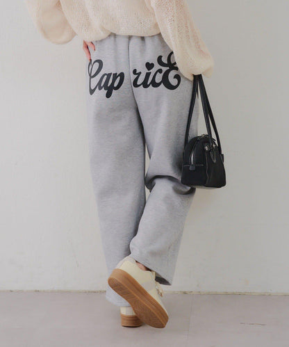 背面印花【RMAF】亮片休閒褲