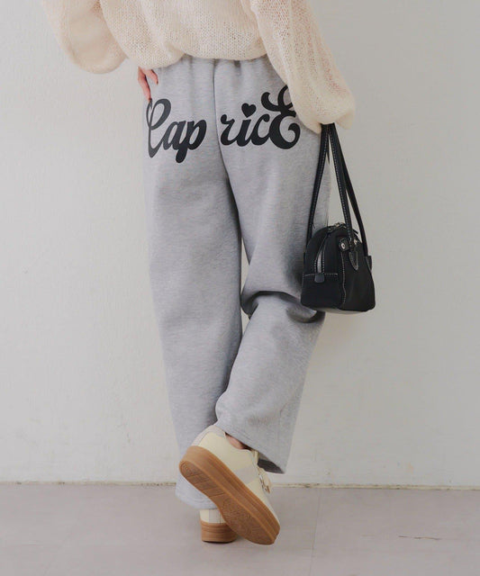 背面印花【RMAF】亮片休閒褲