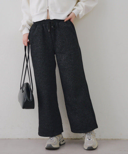 背面印花【RMAF】亮片休閒褲