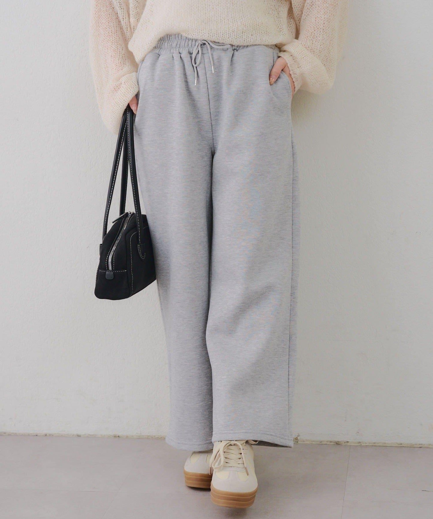 背面印花【RMAF】亮片休閒褲