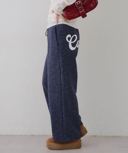 背面印花【RMAF】亮片休閒褲