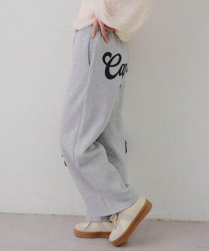 背面印花【RMAF】亮片休閒褲