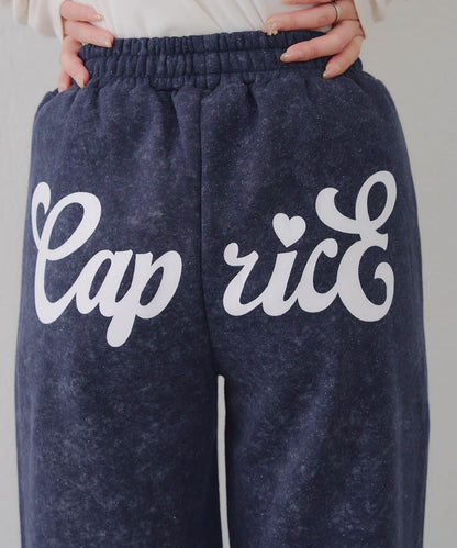 背面印花【RMAF】亮片休閒褲