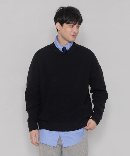 ローソン×FREAK'S STORE RELAX FIT EASY WASH KNIT/寬鬆版型易洗針織衫/ローソンフリーク