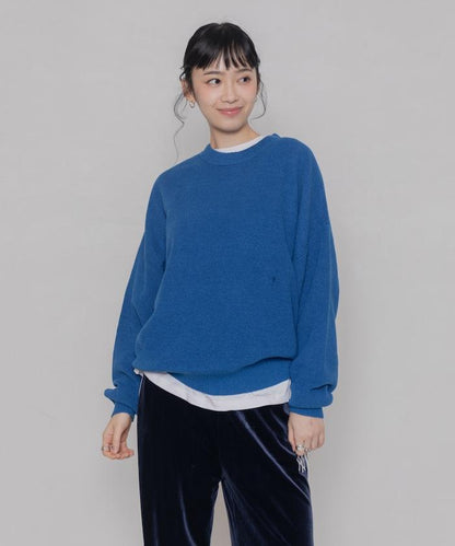 ローソン×FREAK'S STORE RELAX FIT EASY WASH KNIT/寬鬆版型易洗針織衫/ローソンフリーク
