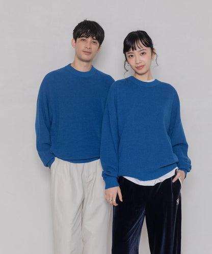 ローソン×FREAK'S STORE RELAX FIT EASY WASH KNIT/寬鬆版型易洗針織衫/ローソンフリーク