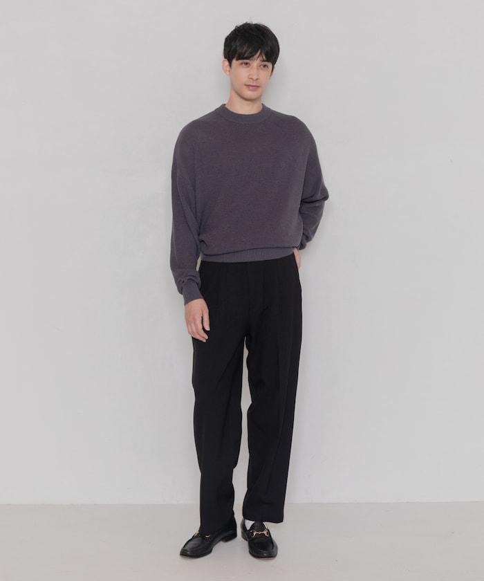 ローソン×FREAK'S STORE RELAX FIT EASY WASH KNIT/寬鬆版型易洗針織衫/ローソンフリーク