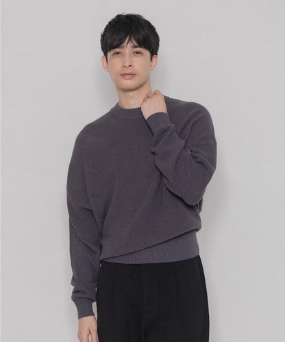 ローソン×FREAK'S STORE RELAX FIT EASY WASH KNIT/寬鬆版型易洗針織衫/ローソンフリーク