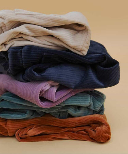 保暖柔軟錐形長褲 10分丈